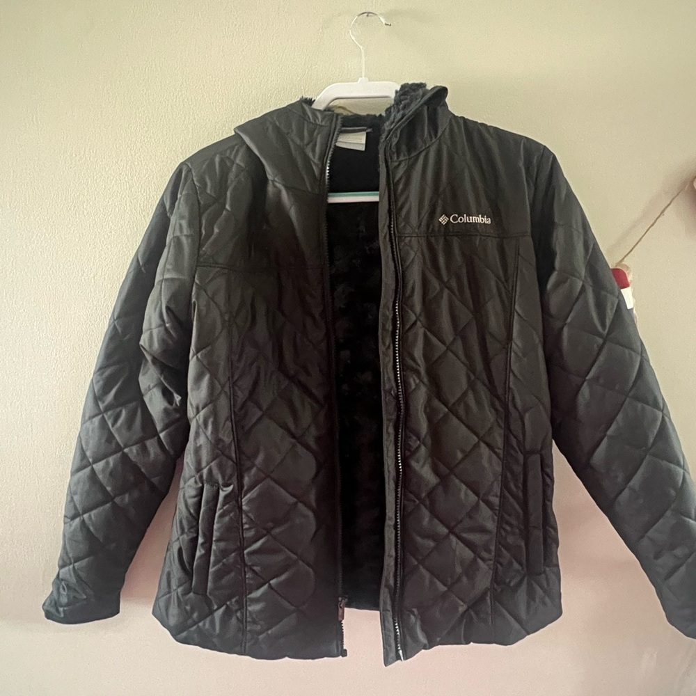 Columbia Black Fleece-Lined Jacket